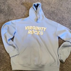 virginity rocks sweatshirt